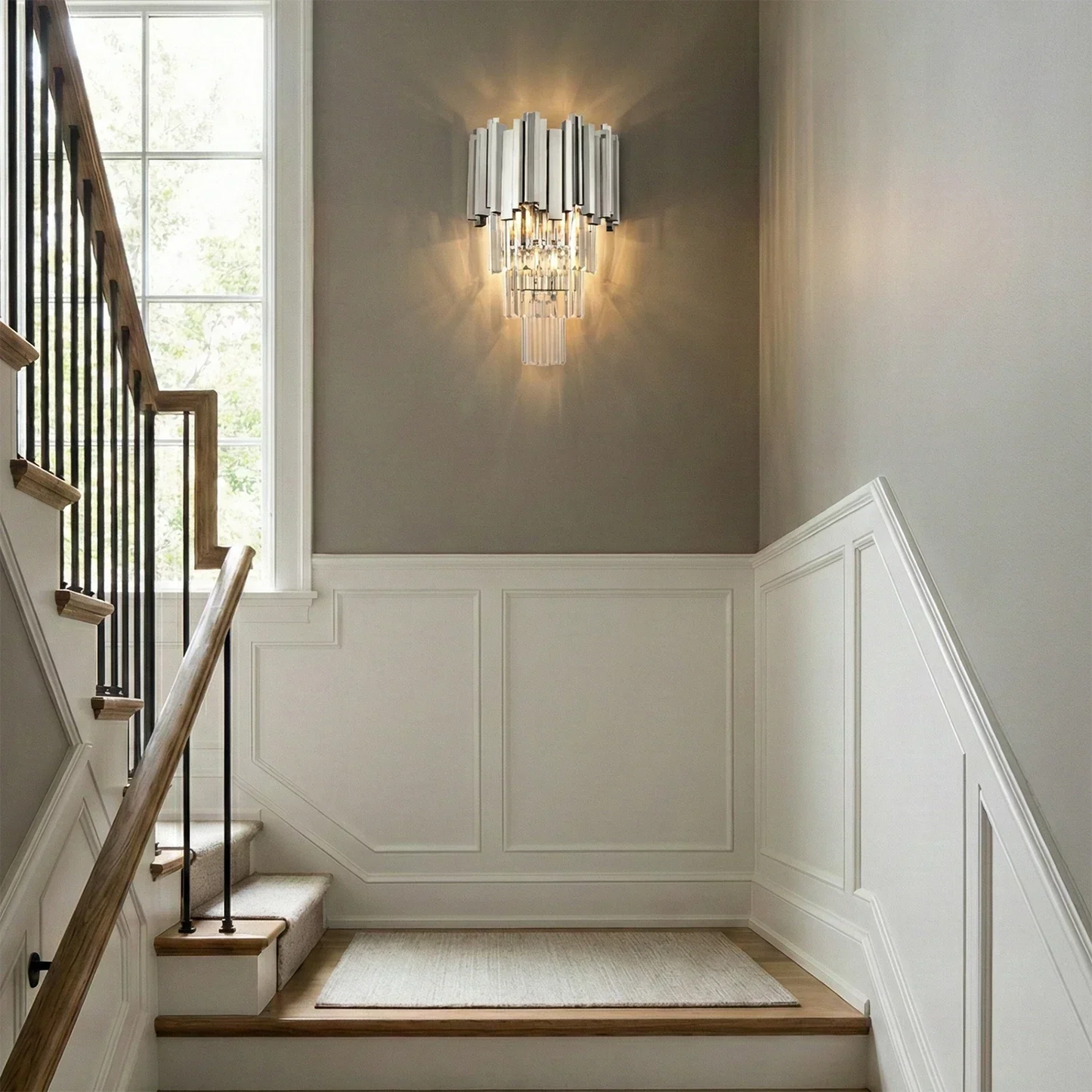 Empire Crystal Wall Lamp