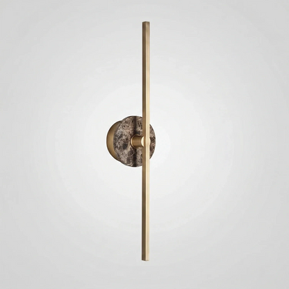 Essential Alabaster Brass Wall Sconce