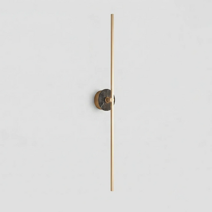 Essential Alabaster Brass Wall Sconce