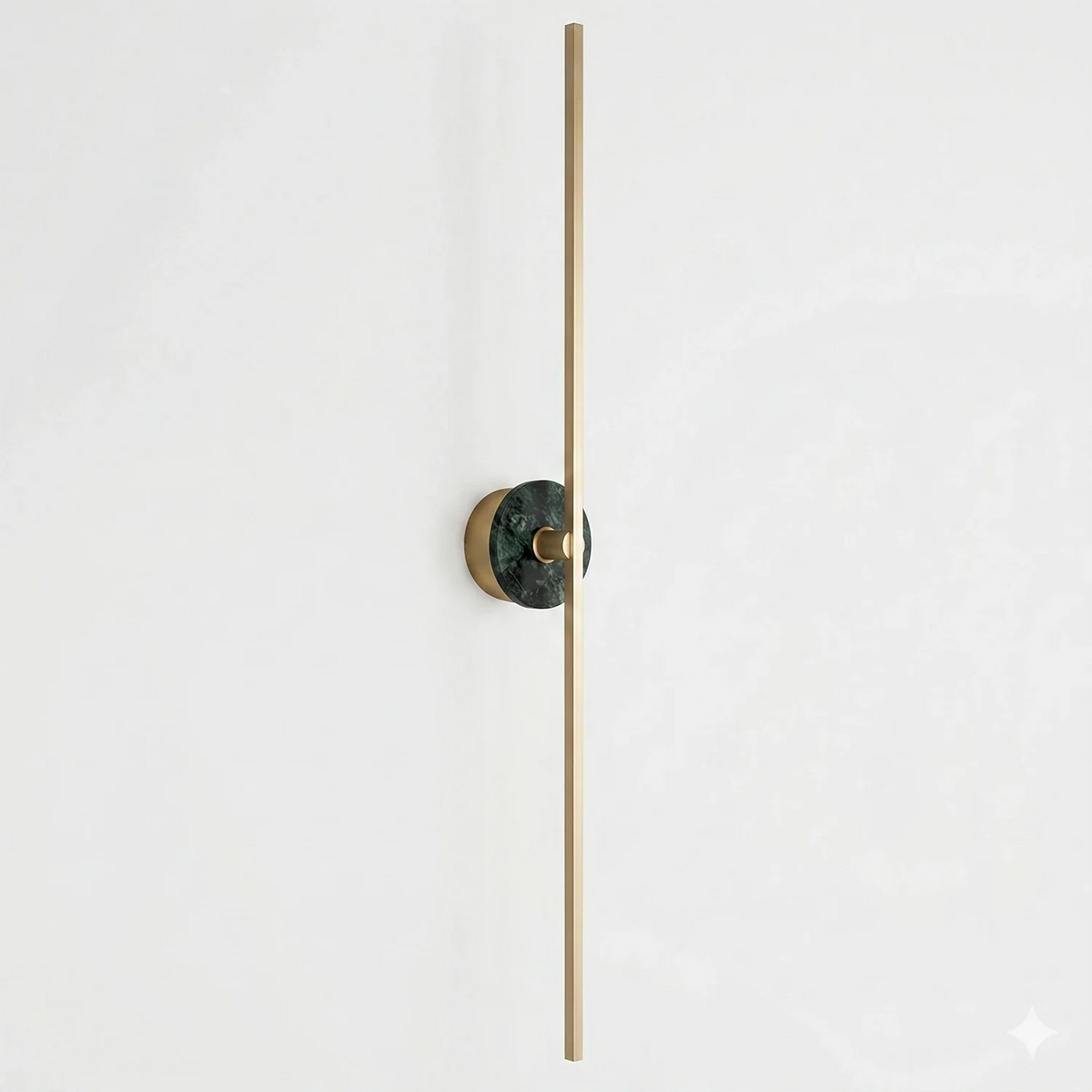 Essential Alabaster Brass Wall Sconce