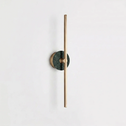 Essential Alabaster Brass Wall Sconce