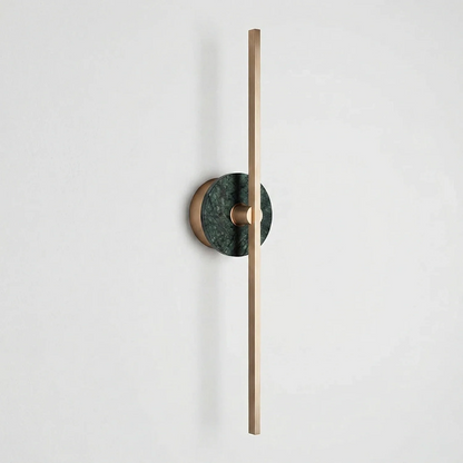 Essential Alabaster Brass Wall Sconce