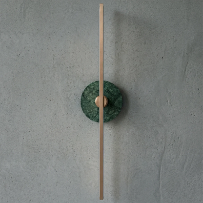 Essential Alabaster Brass Wall Sconce