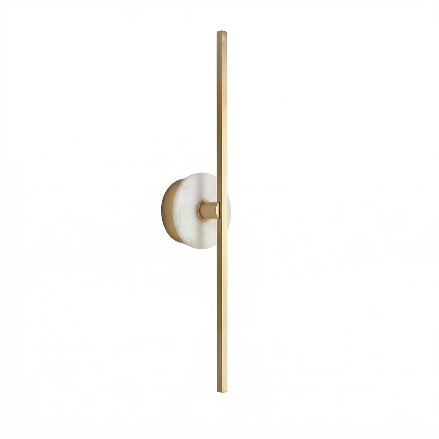 Essential Alabaster Brass Wall Sconce