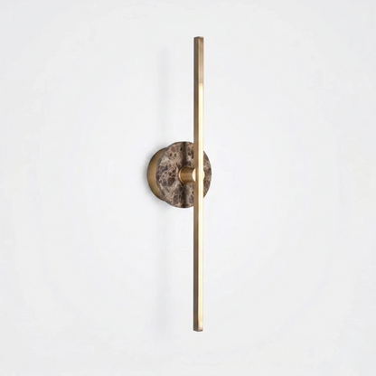 Essential Alabaster Brass Wall Sconce
