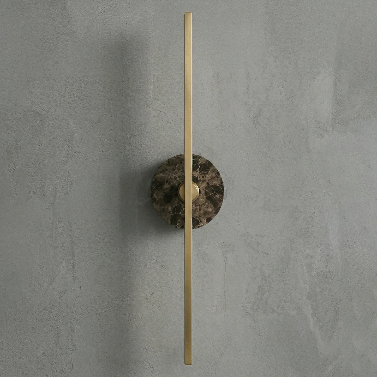 Essential Alabaster Brass Wall Sconce