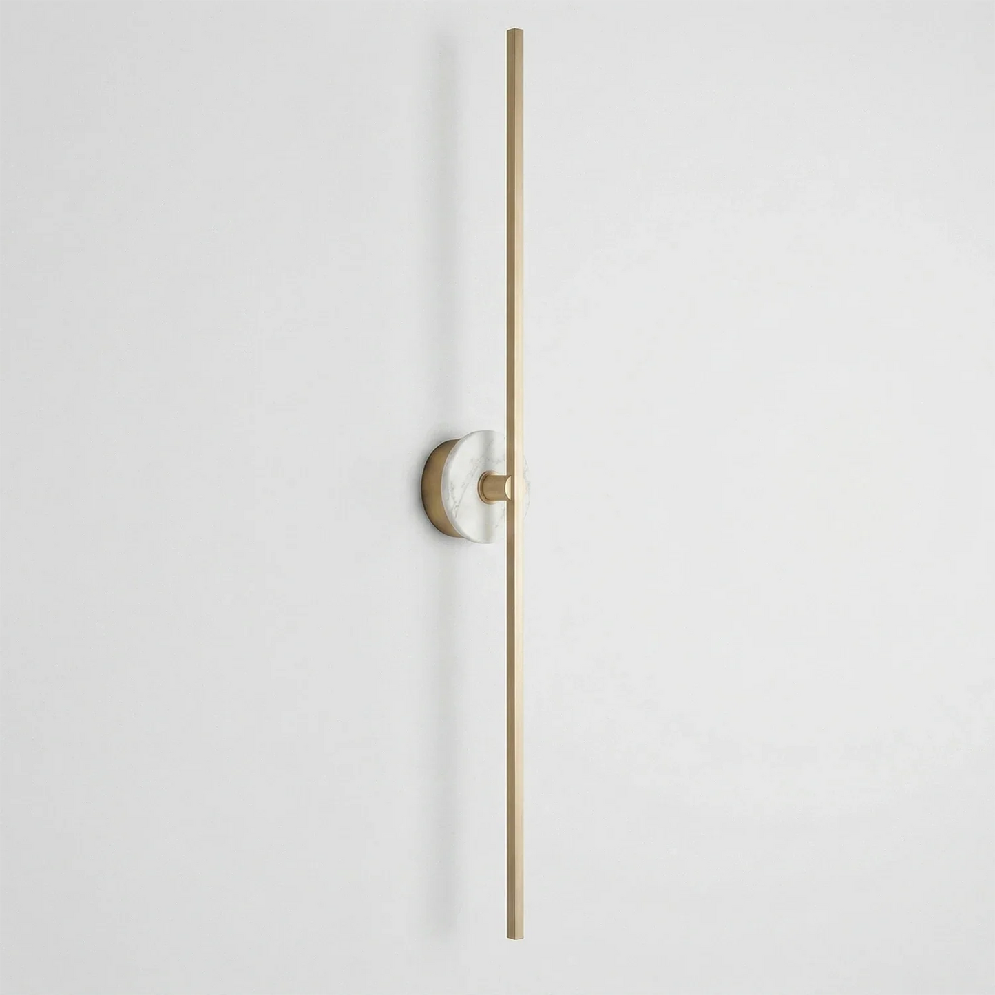 Essential Alabaster Brass Wall Sconce
