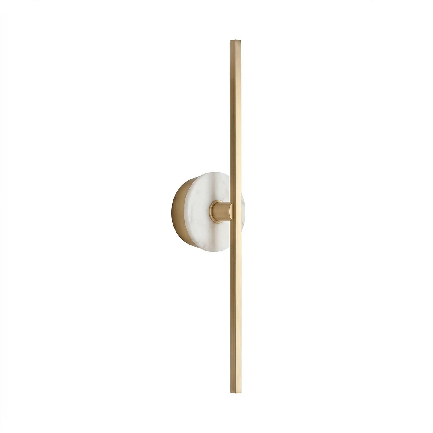 Essential Alabaster Brass Wall Sconce