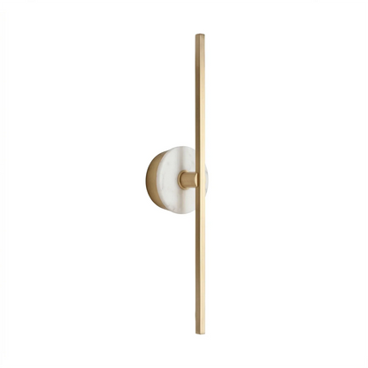 Essential Alabaster Brass Wall Sconce
