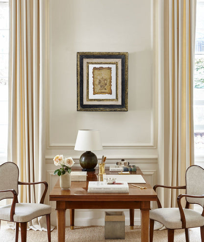 Lucian Framed Antiqued Sculpture Print - 2 Piece