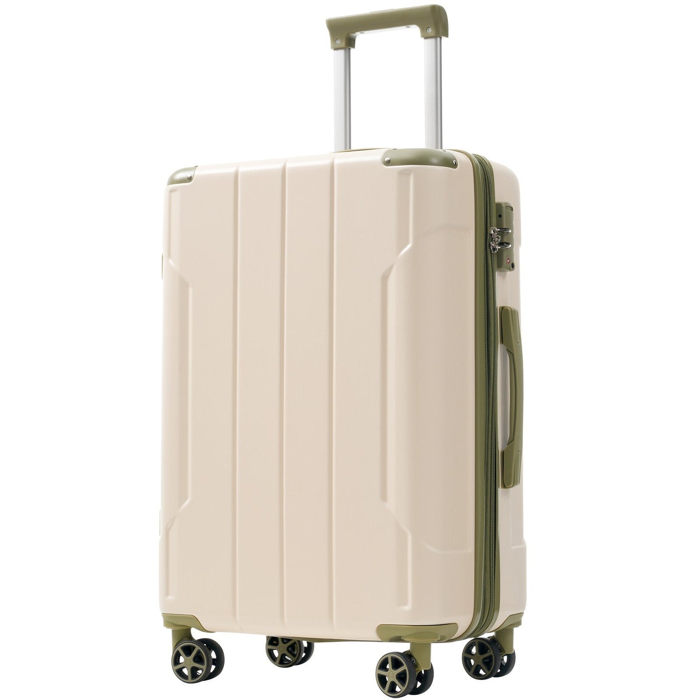 GigaTech 3-Piece Expandable Hard Shell Luggage Set with TSA Lock