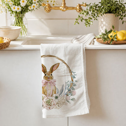 Rustic Bunny Towel
