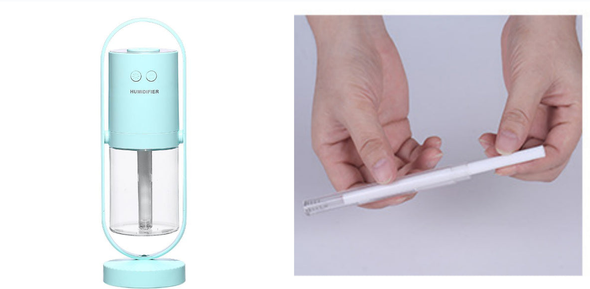Magic Shadow USB Air Humidifier For Home With Projection Night Lights Ultrasonic Car Mist Maker Mini Office Air Purifier