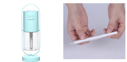 Magic Shadow USB Air Humidifier For Home With Projection Night Lights Ultrasonic Car Mist Maker Mini Office Air Purifier