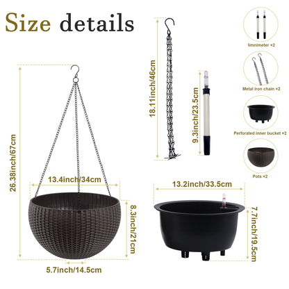Self Watering Hanging Planter