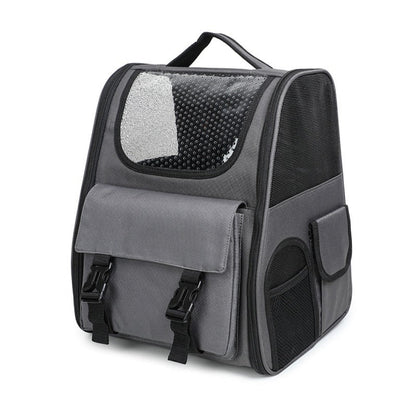 Breathable Transparent Outdoor Pet Backpack For Cats And Dogs