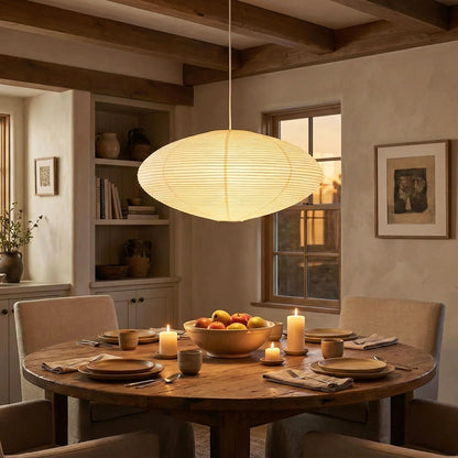 Akari Flat Shape 26A / 21A / 15A Pendant Light