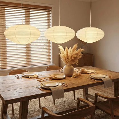 Akari Flat Shape 26A / 21A / 15A Pendant Light