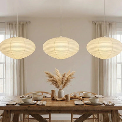 Akari Flat Shape 26A / 21A / 15A Pendant Light