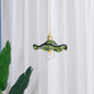 Floral Glass Pendant Light