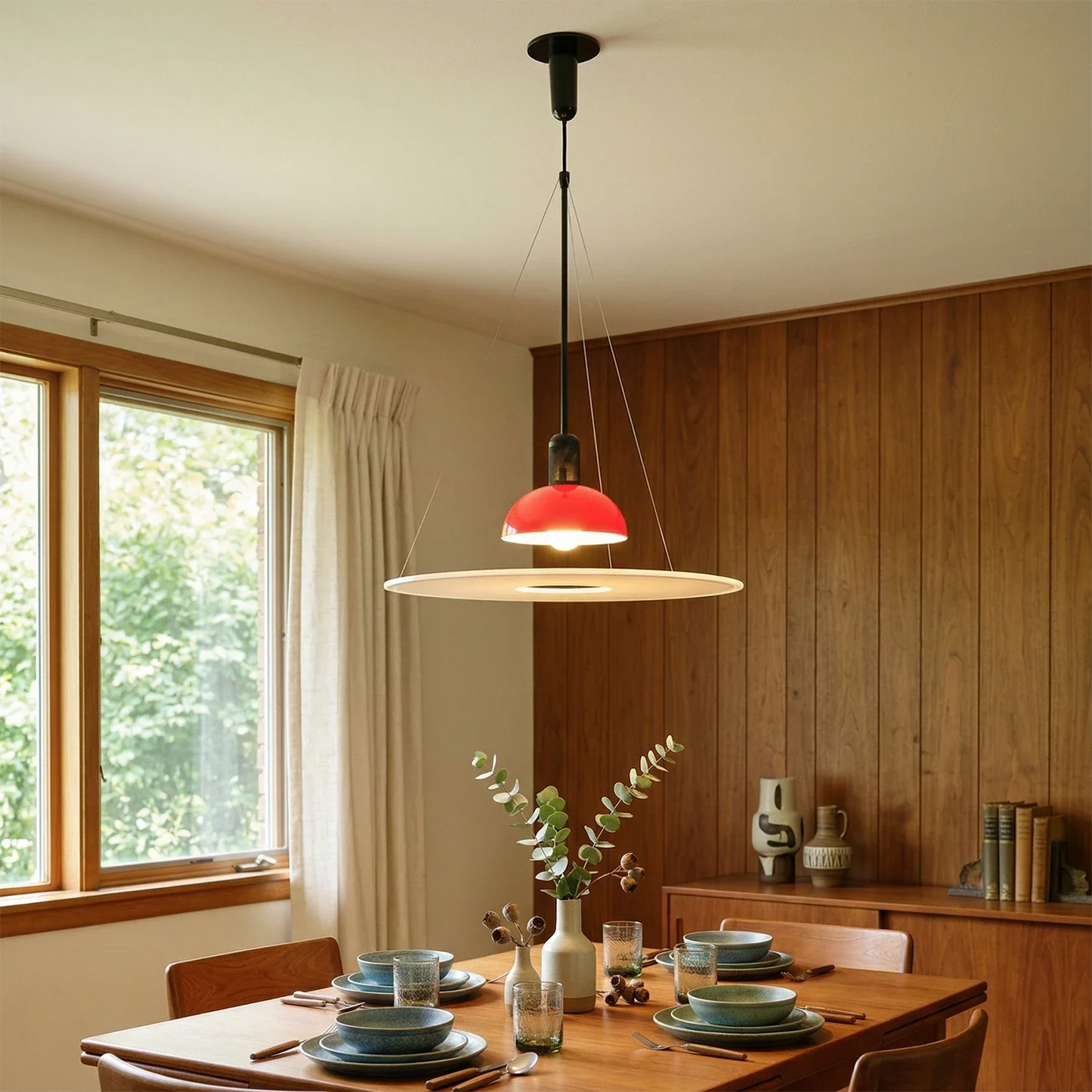Frisbee Pendant Light