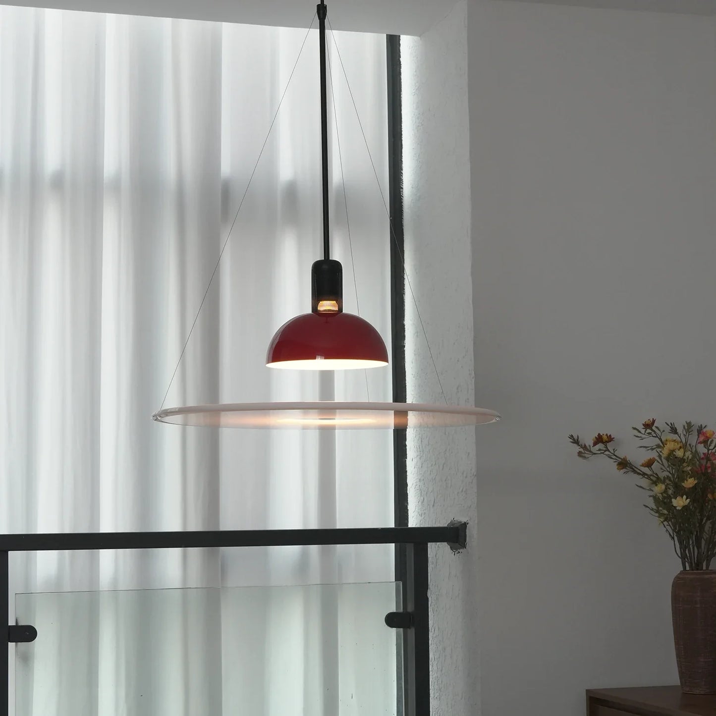 Frisbee Pendant Light