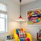 Frisbee Pendant Light