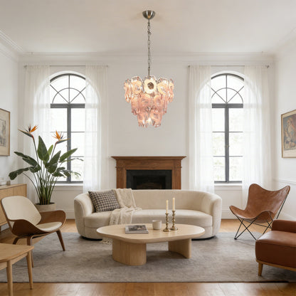 Frostelle Bloom Glass Chandelier