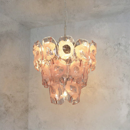Frostelle Bloom Glass Chandelier