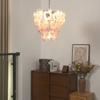 Frostelle Bloom Glass Chandelier