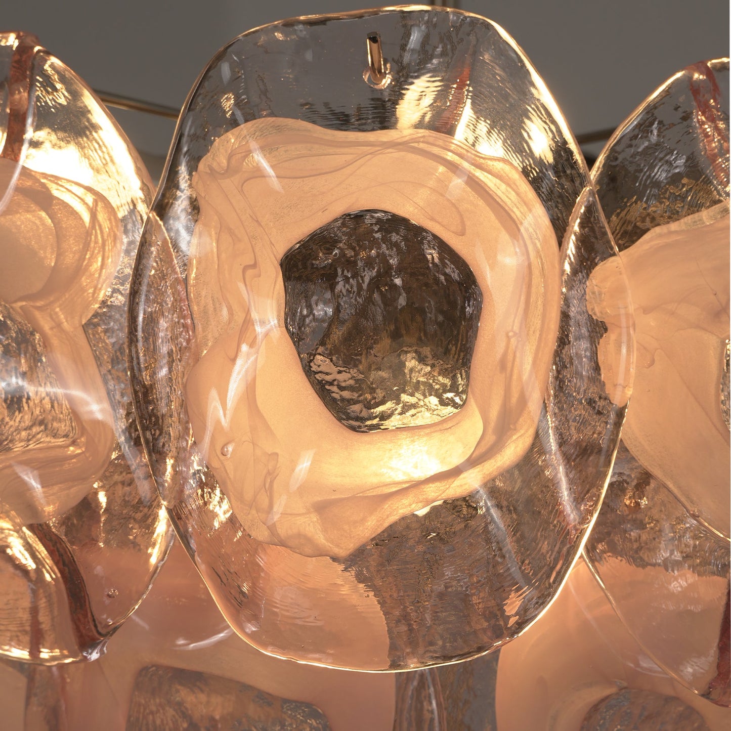 Frostelle Bloom Glass Chandelier