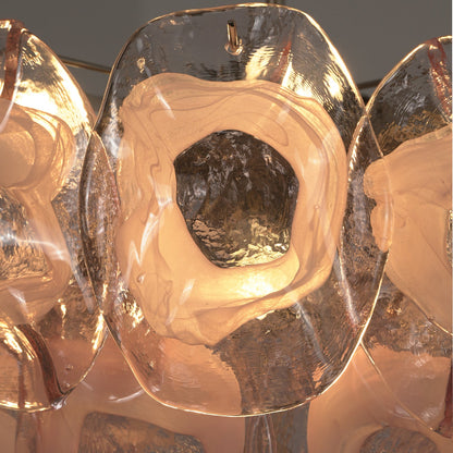 Frostelle Bloom Glass Chandelier