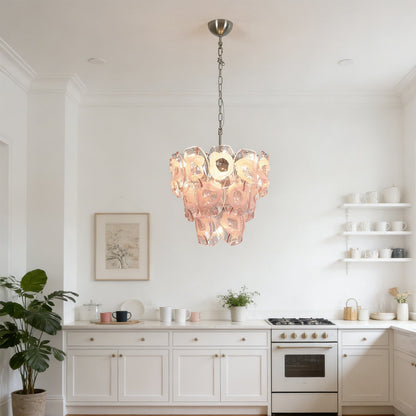 Frostelle Bloom Glass Chandelier