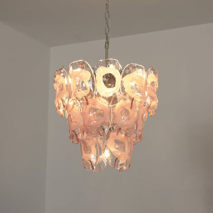 Frostelle Bloom Glass Chandelier