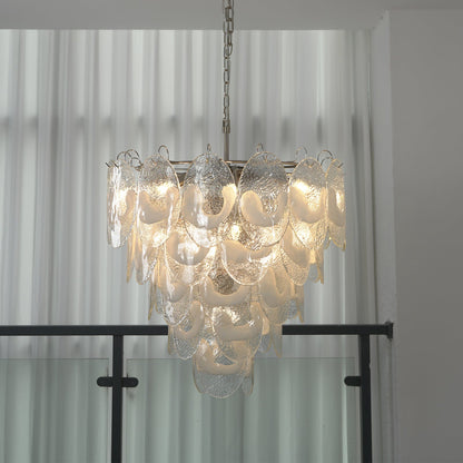 Frostelle Murano White Chandelier