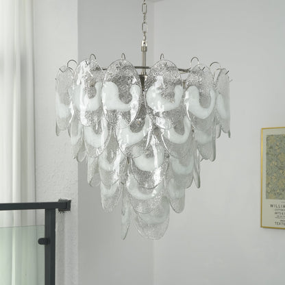 Frostelle Murano White Chandelier