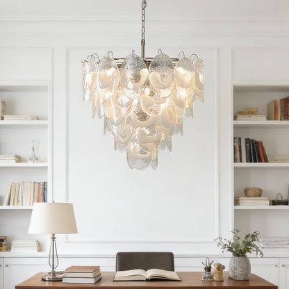 Frostelle Murano White Chandelier