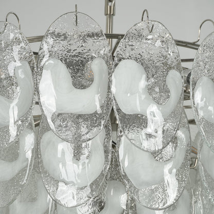 Frostelle Murano White Chandelier