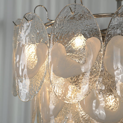 Frostelle Murano White Chandelier