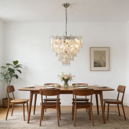 Frostelle Murano White Chandelier