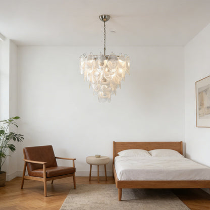 Frostelle Murano White Chandelier
