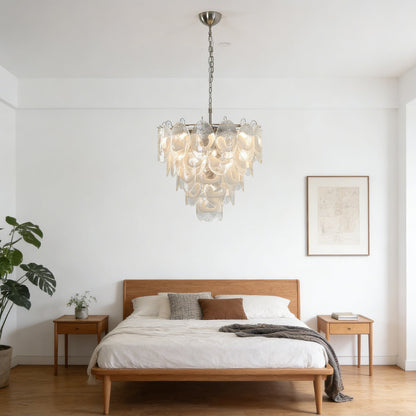 Frostelle Murano White Chandelier