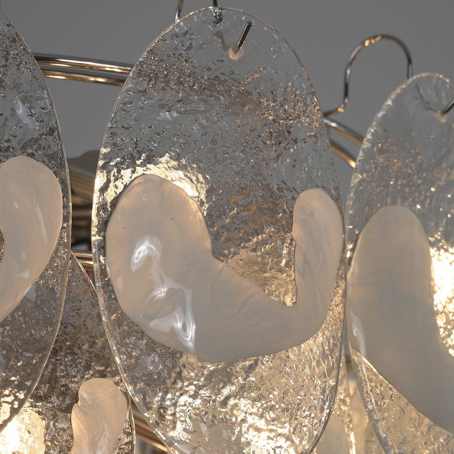 Frostelle Murano White Chandelier