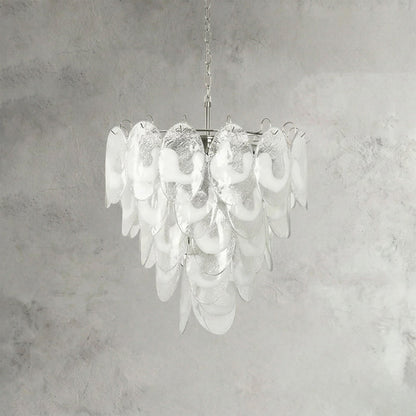 Frostelle Murano White Chandelier