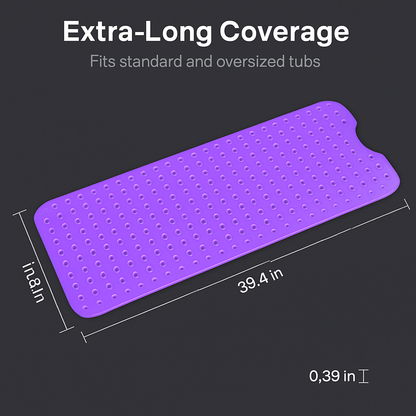 Bath Tub Mat for Safe, Non-Slip Bathroom Floors