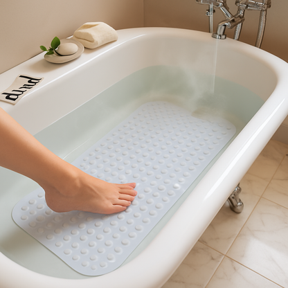 Bath Tub Mat for Safe, Non-Slip Bathroom Floors