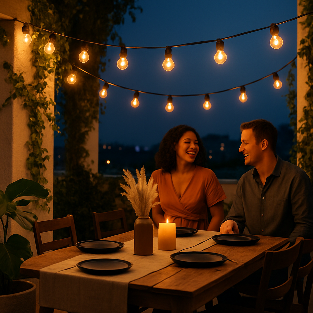 Decorative Globe String Lights for Outdoor Patio