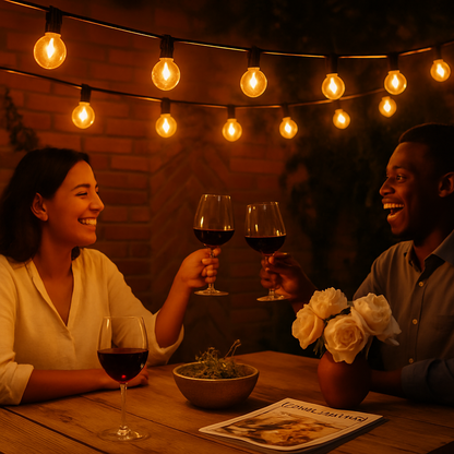 Decorative Globe String Lights for Outdoor Patio