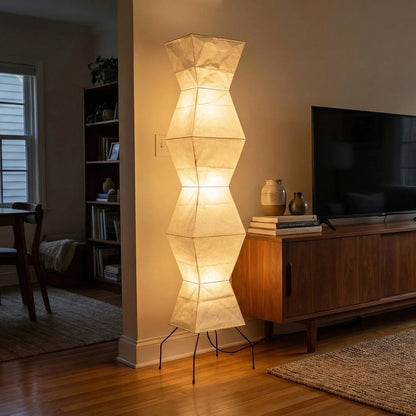 Akari Hourglass Shape UF4-L9 Floor Lamp