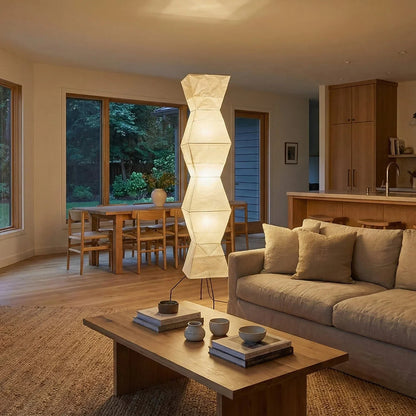 Akari Hourglass Shape UF4-L9 Floor Lamp